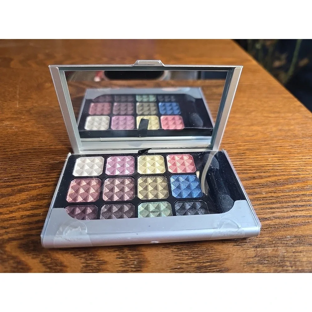 Profusion Eye Shadow Palette 12 Shimmer Shades w/ Mirror‎ - PINK Business Case